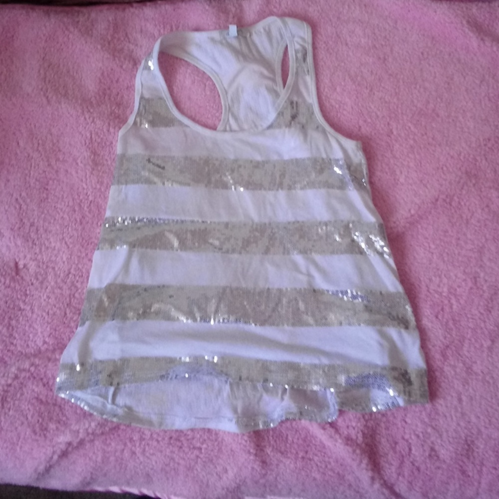 Sparkly tank top